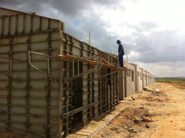 Conjunto Pedro Tenório Raposo - Concretagem