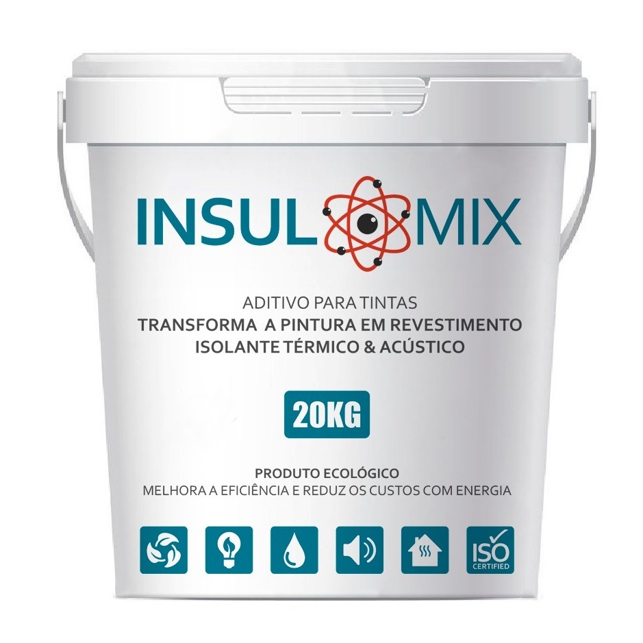 Aditivo INSULMIX - Transforma Sua Pintura em ISOLAMENTO TÉRMICO.