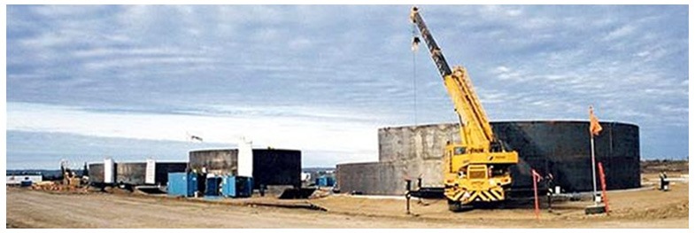 Extração de Petróleo e Gas com Concreto Celular ECOPORE - 2