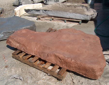 Rochas artificiais feitas com GFRC parecem reais com uma fração do peso original.