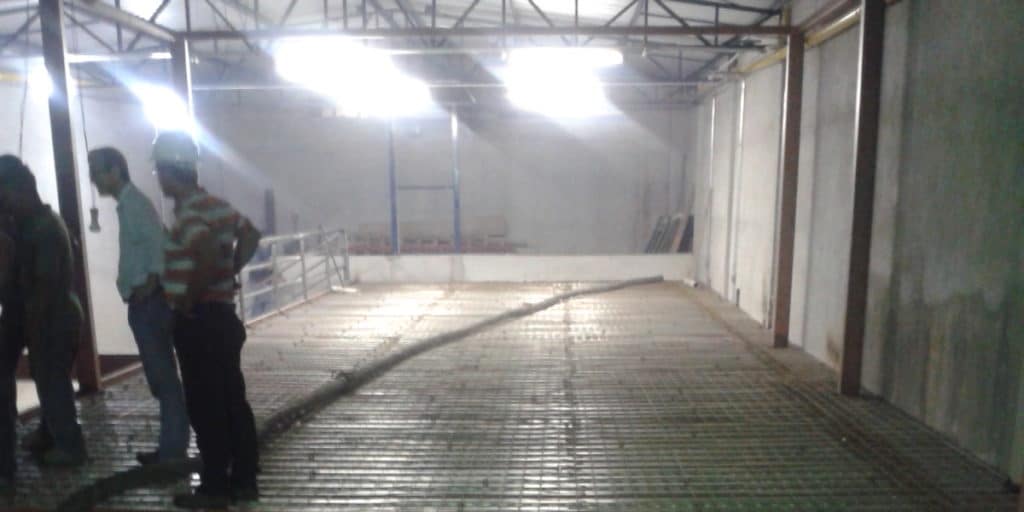 Correios AGF Jardim Brasil - Laje Steel-Deck com Concreto Celular ECOPORE