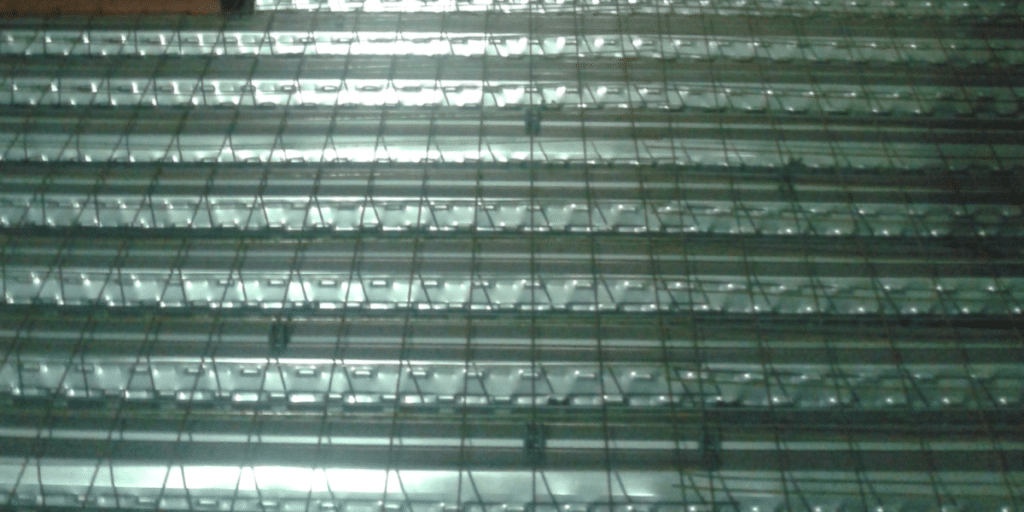 Correios AGF Jardim Brasil - Laje Steel-Deck com Concreto Celular ECOPORE