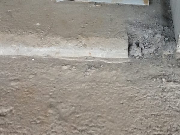 Golden Square Shopping - Detalhe do preenchimento com Concreto Celular ECOPORE