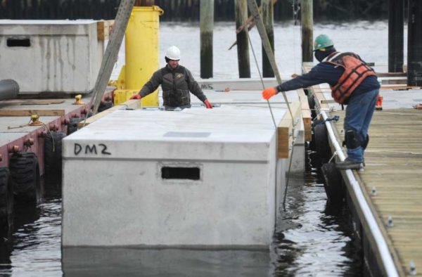 Docas, Piers e Portos com Concreto Celular ECOPORE